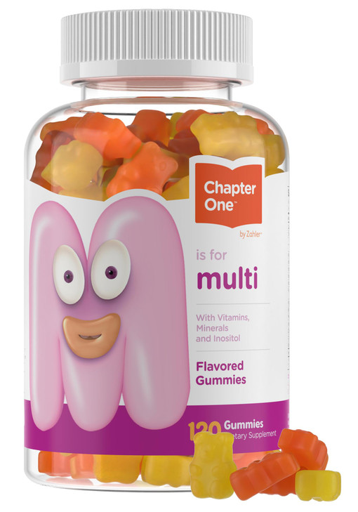 Zahler - Chapter One Kids Multivitamin Gummy with 13 Vitamins & Nutrients (120 Flavored Gummies) - Certified Kosher Kids Vitamins Including Vitamin C