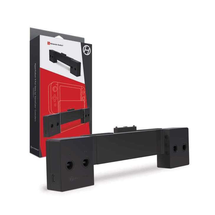 Hyperkin Hyperpodium 4-Port Controller Base for GameCube Compatible with Nintendo Switch - Nintendo Switch