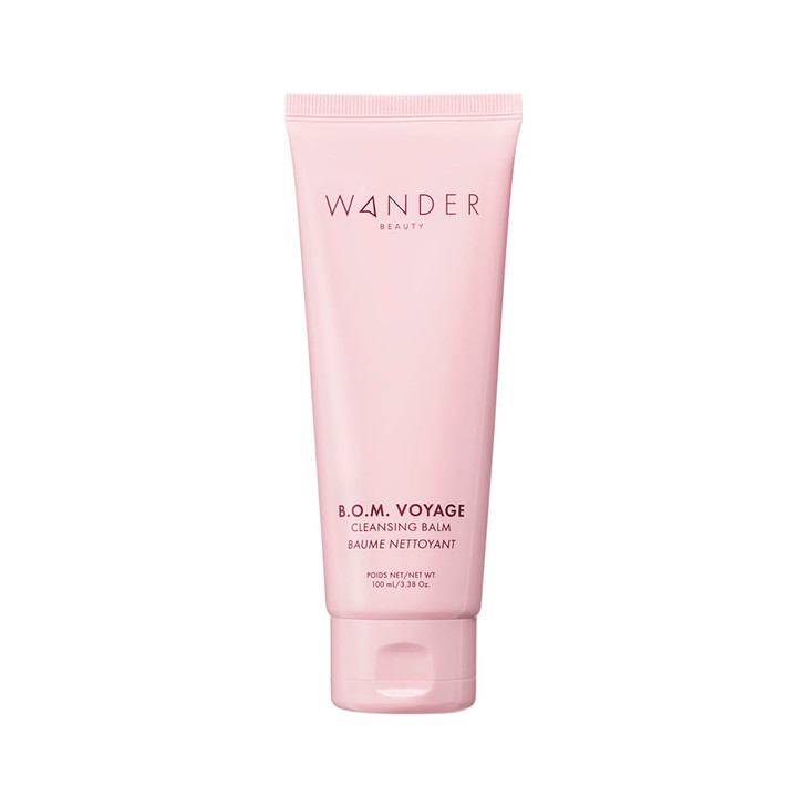 Wander Beauty B.O.M Voyage Cleansing Balm - Cleanser and Makeup Remover for Eyes & Face - Cleansing Balm Makeup Remover - Nourishing Face Wash Transf