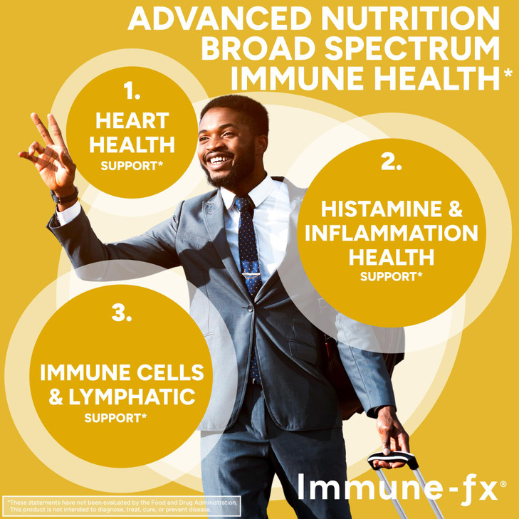 Immune-fx Advanced One-A-Day Zinc Ionophore Immune Support Supplement, Chelated Zinc, Quercetin, Antioxidant Vitamin C, D3, K2 MK7, DNA, Heart, Sinus