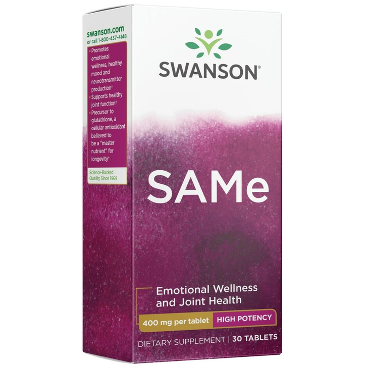 Swanson High-Potency Same 400 Milligrams 30 Tabs