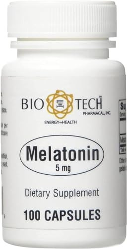 Bio-Tech Pharmacal Melatonin (5mg, 100 Capsules)