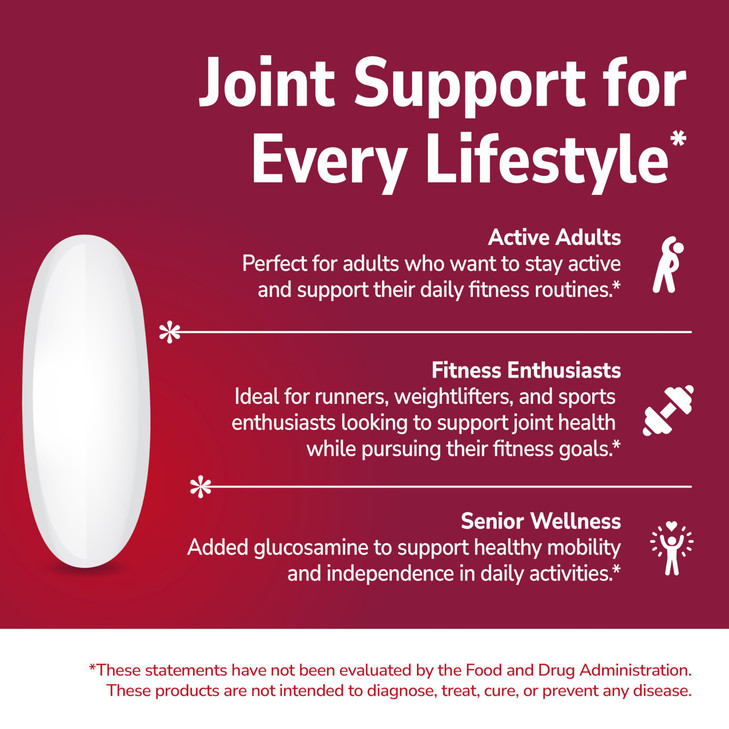 21st Century Glucosamine Chondroitin 750/600mg - Triple Strength, Tablets, 150 Count