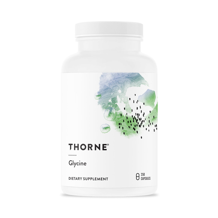 THORNE - Glycine - Amino Acid Support for Relaxation, Detoxification, and Muscle Function* - 250 Capsules