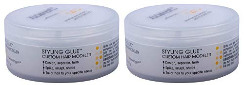 GIOVANNI - Eco Chic Styling Glue- Custom Hair Modeler (2 Ounce Jar)- 2 PACK