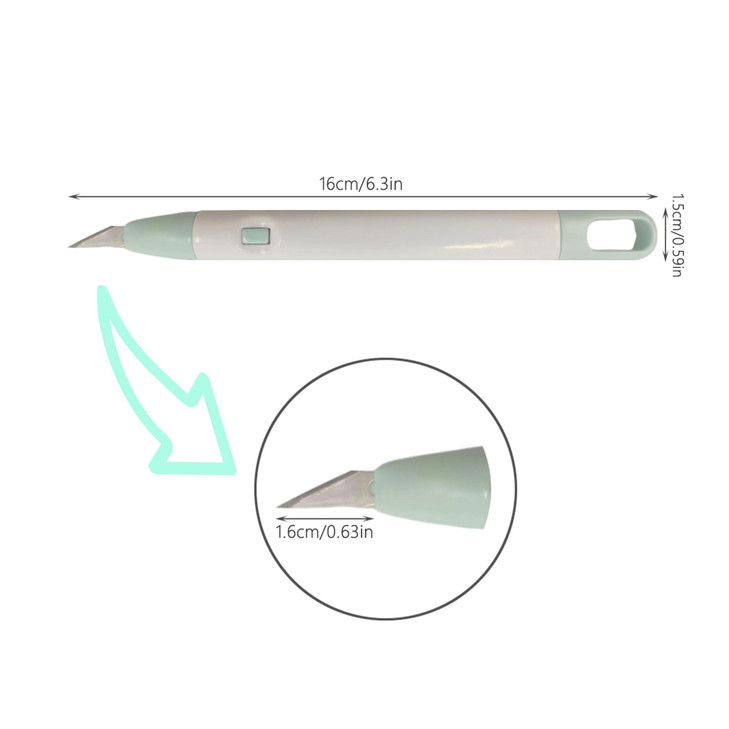 KINGFINGER Precision Craft Knife Set, 7-Piece Hobby Knife Kit with Case, Includes 6 Replaceable Blades, Ideal for Crafting, Scrapbooking, Rubber Stam