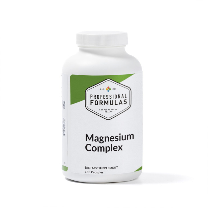 Professional Formulas Magnesium Complex - Magnesium as Glycinate, Citrate, Malate, & Krebs Cycle - to Support Healthy neuromuscular & Cardiac Functio