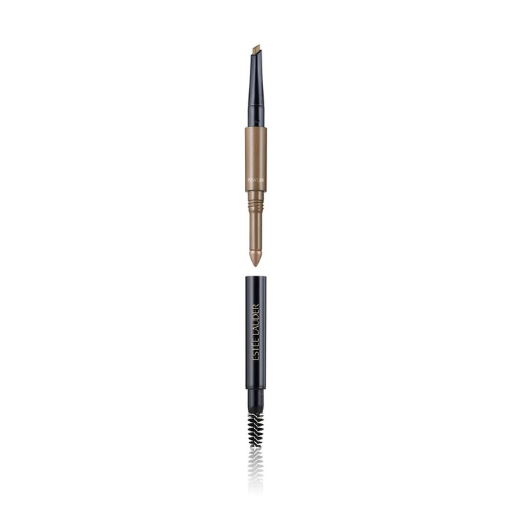 Estée Lauder The Brow Multi-Tasker 3-in-1 Tool | Eyebrow Pencil, Powder and Brush, 01 Blonde