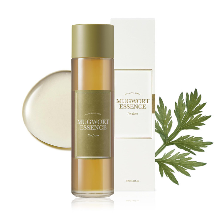 I'm From Mugwort Essence | Vegan Extract - Soothe Sensitive and Irritated Skin, Redness Relief, Refreshing, Korean Hydrating Toner | 5.41 Fl Oz, All