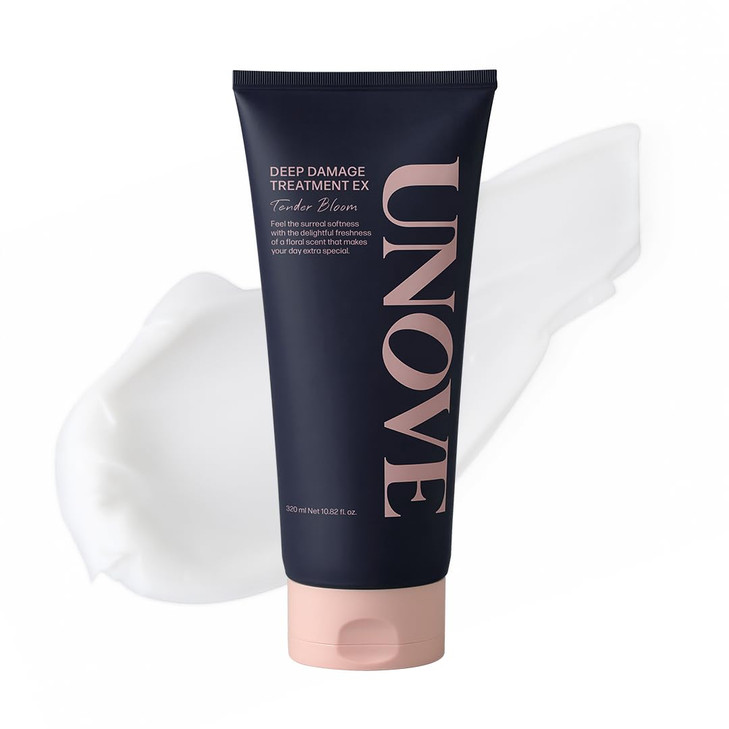 UNOVE Deep Damage Treatment Ex - Protein Hair Treatment & Hair Mask for Damaged Hair | Deep Conditioning & Keratin Hair Mask for Dry, Frizzy Hair | K