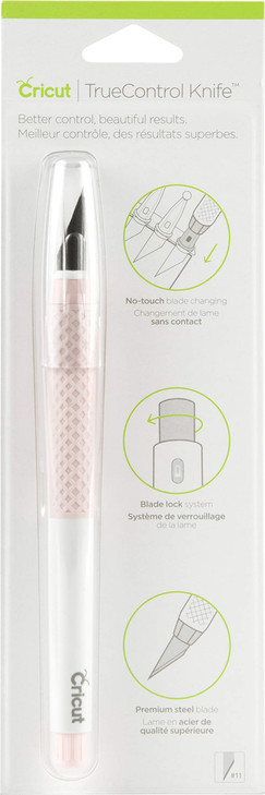 Cricut TrueControl Knife - for Use As a Precision Knife, Craft Knife, Carving Knife and Hobby Knife - for Art, Scrapbooking, Stencils, and DIY Projec