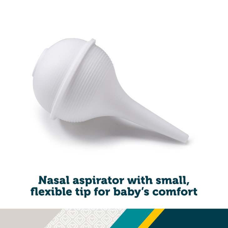 Safety 1st Deluxe Baby Healthcare and Grooming Kit, Pyramids Aqua, Newborn Baby Essentials, One Size, 24 Pieces