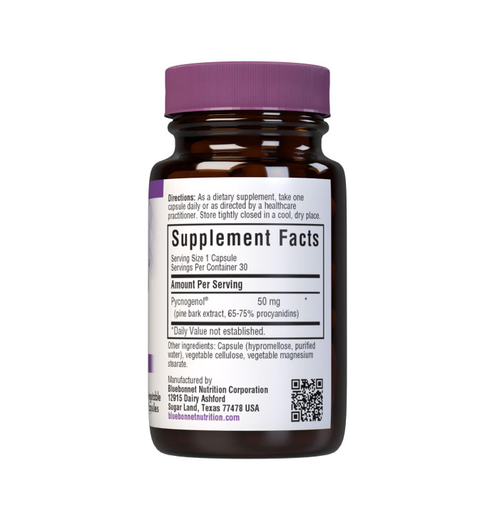 BLUEBONNET NUTRITION PYCNOGENOL 50 mg