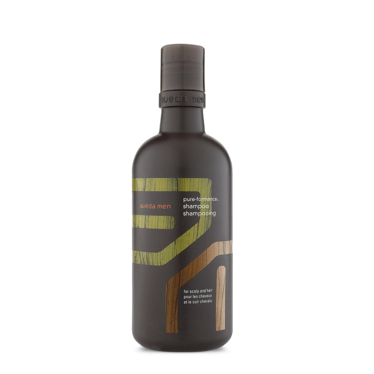 Aveda Men Pure-Formance Shampoo | Lightweight Conditioner for Mens Hair | Adds Shine | Scalp Care, 10.1 Fl Oz