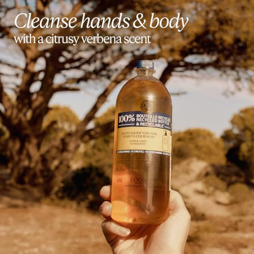 L'Occitane Shea Verbena Hand & Body Liquid Soap Refill 16.90 fl. oz