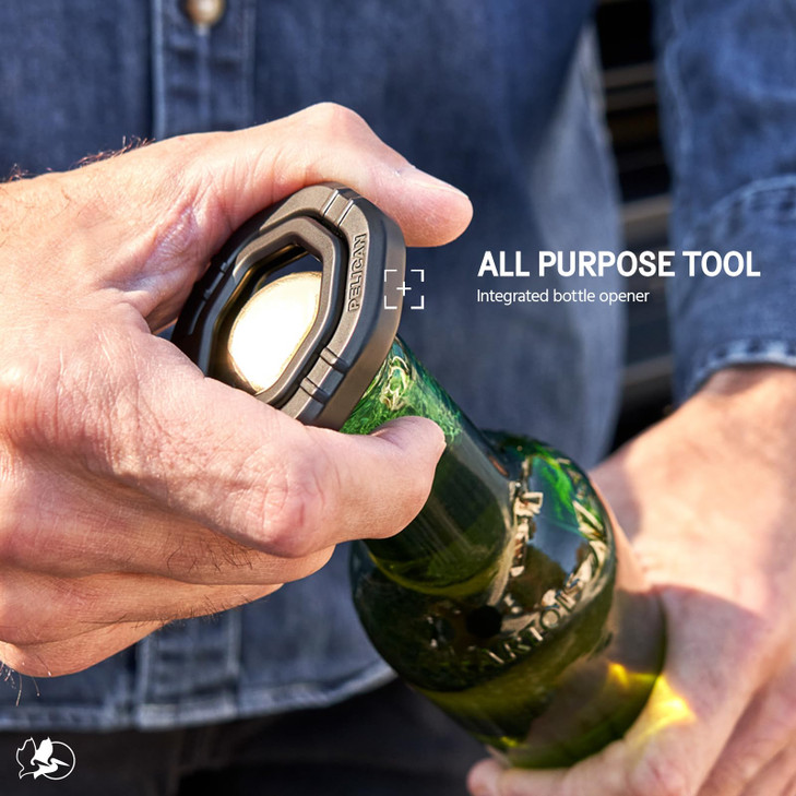 Pelican 3-in-1 Magnetic Phone Grip with Phone Stand and Bottle Opener - Rotatable and Removable for MagSafe Accessories - Magnetic iPhone Holder for