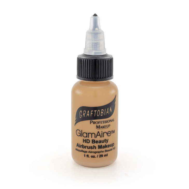 GlamAire Airbrush Makeup by Graftobian - High Definition Airbrush Foundation, Professional Formula for Long-Lasting Wear, For Makeup Artists and Beau