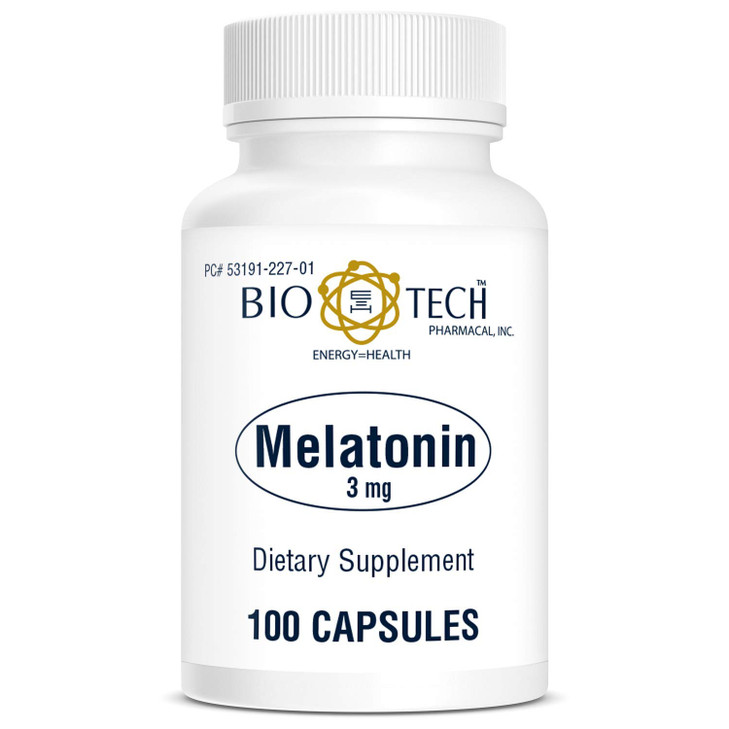 Bio-Tech Pharmacal Melatonin (3mg, 100 Capsules)