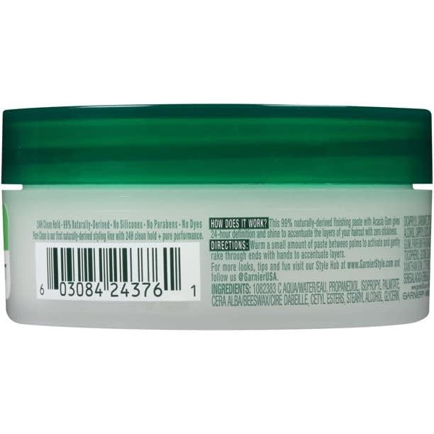 Garnier Fructis Style Pure Clean Finishing Paste 2 oz (Pack of 6)