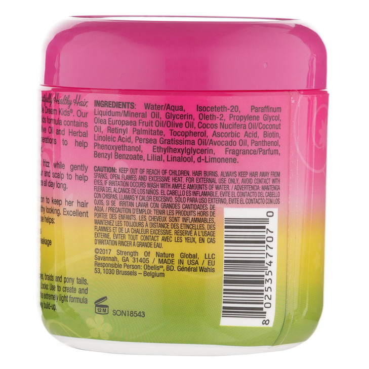 African Pride Dream Kids Smooth Edges Anti-Frizzy Conditioning Gel, 6 oz (Pack of 5)