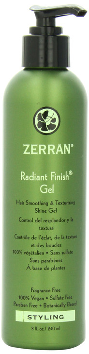 Zerran Radiant Finish Hair Gel, 8 Ounce