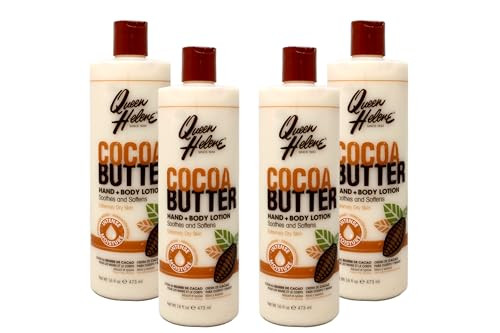 Queen Helene Cocoa Butter Hand & Body Lotion 16 oz (Pack of 4)