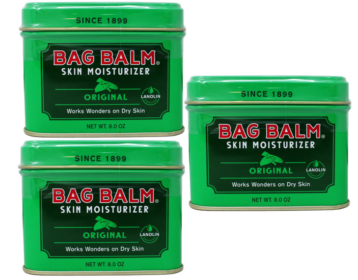 Bag Balm - 8 Ounce Tins - 3 Pack