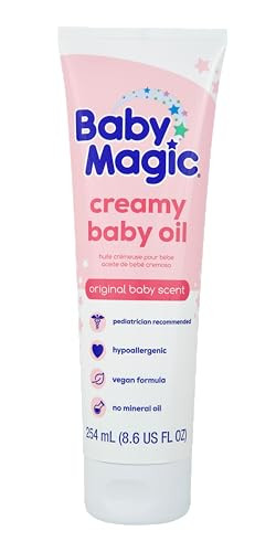 Baby Magic Creamy Baby Oil, 8.6 oz