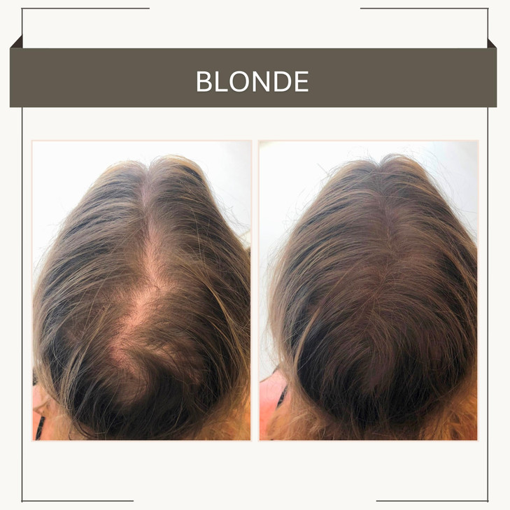 Joan Rivers Great Hair Day Root Touch Up Powder  Fill-in Powder for Thicker, Fuller Looking Hair (Blonde)