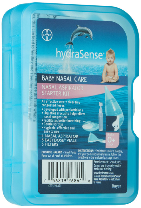 hydraSense Nasal Aspirator Starter Kit