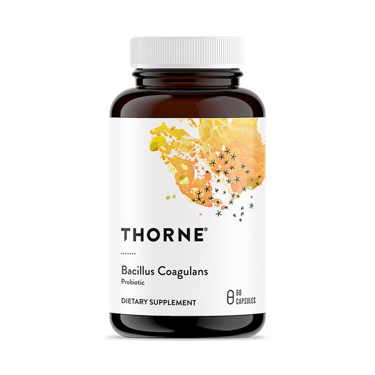 THORNE - Bacillus Coagulans Probiotic - Shelf Stable Probiotic Supplement to Promote GI Health* - 60 Capsules