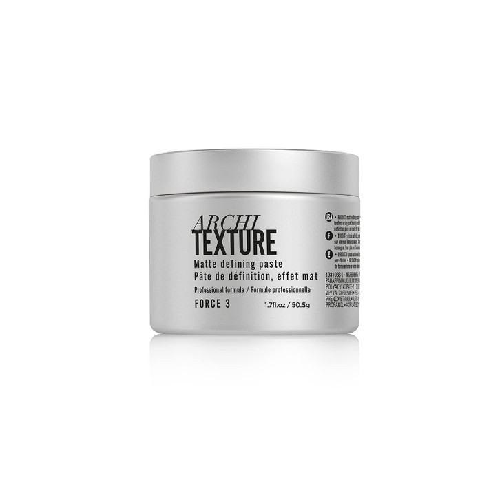 L'Oréal Professionnel Paris Architexture - Medium Hold Texturizing Pomade, Creates Texturized Structure and Matte Definition, for All Hair Types