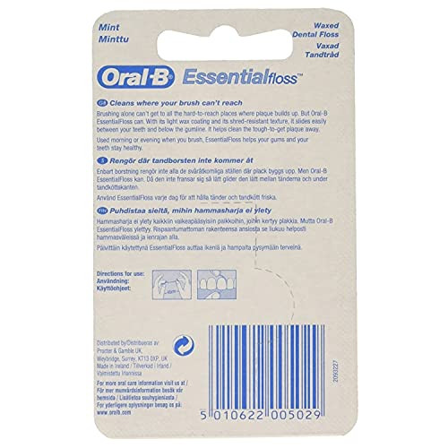 Oral-B Essential Mint Floss, 12 x 50 m