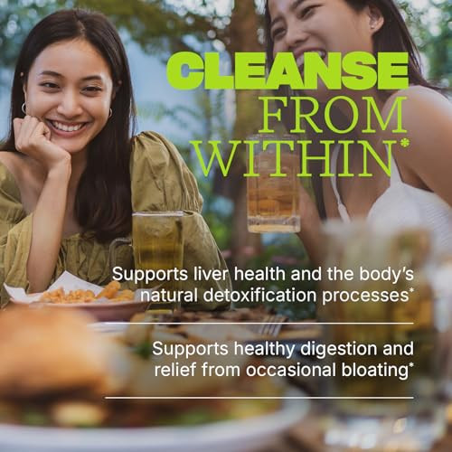 Swisse Milk Thistle Liver Cleanse Detox & Repair | Liver Detox & Liver Support | Milk Thistle + Turmeric + Artichoke Extract | Dose for Your Liver |