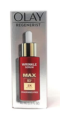 Olay Niacinamide Serum MAX Wrinkle Reducing, Fragrance  Free, 1.3oz. (40 mL)