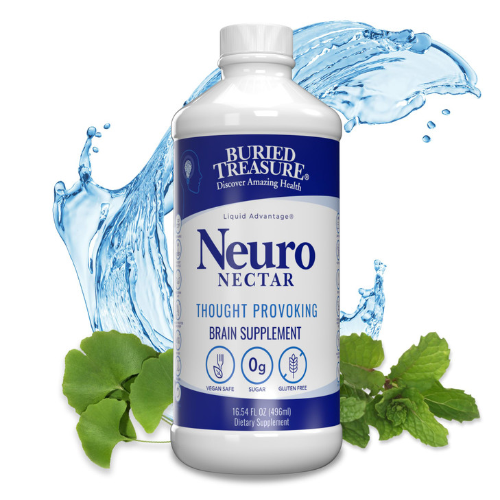 Buried Treasure Neuro Nectar Memory and Mental Focus Supplement 16 oz