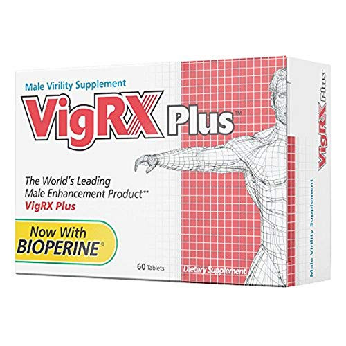 VigRx Plus Male Erection Virility and Stamina Enhancement Herbal Dietary Supplement Pill, 60 Count