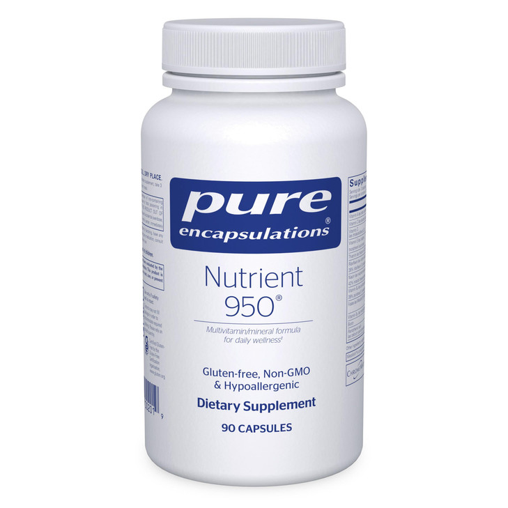 Pure Encapsulations Nutrient 950 | Multivitamin Mineral Supplement to Support Physiological Functions and a Healthy Lifestyle* | 90 Capsules
