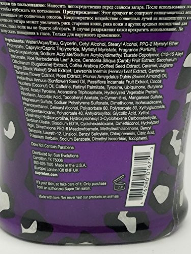 Supre - Snooki Ultra Dark 70X Black Bronzer w/ Skin Firm & Toning - 12 fl oz