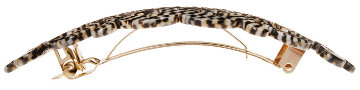 France Luxe Elysee Barrette - Classic - Opera Silver