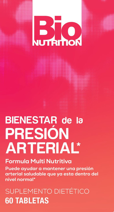 Bio Nutrition Blood Pressure 60 Tablets 2 Pack