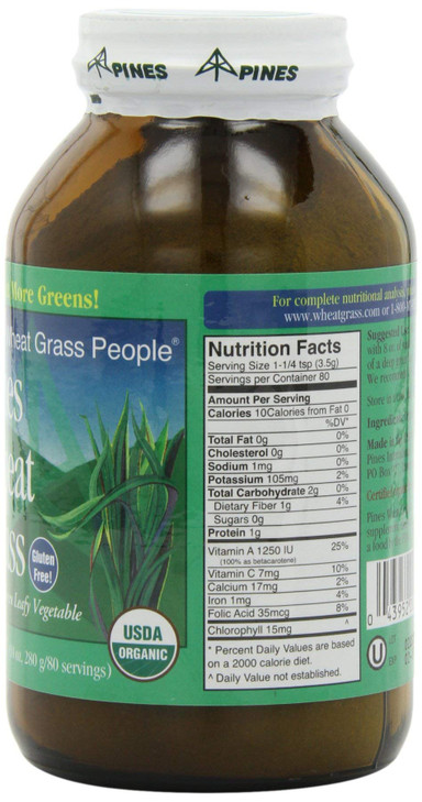 Pines International Wheat Grass Powder, 10 Ounce