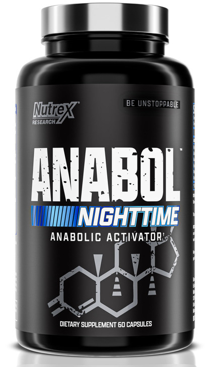 Anabol PM Nighttime Muscle Builder & Sleep Aid | Anabolic Muscle Building Supplement | Clinically Researched RIPFACTOR, Epicatechin & More | Post Wor