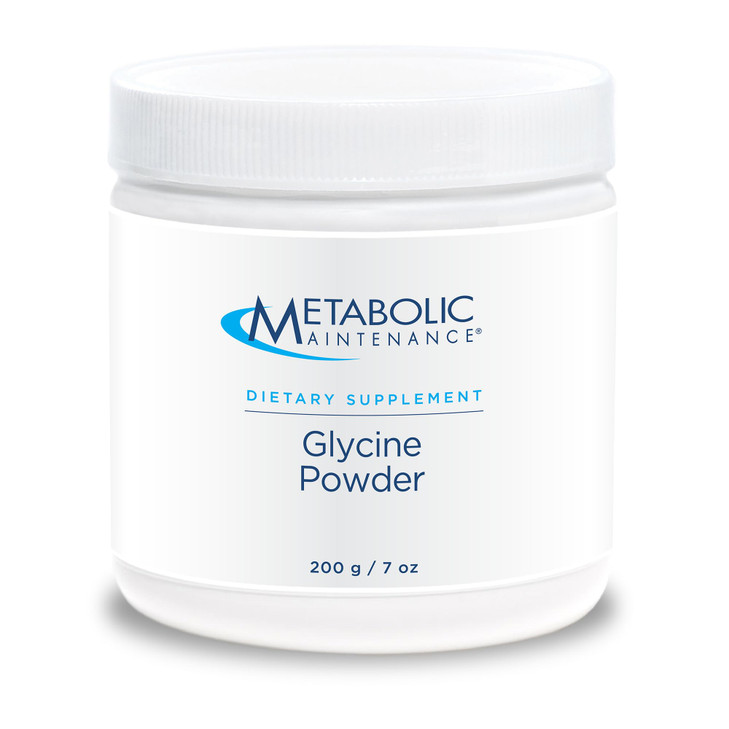 Metabolic Maintenance Glycine Powder, 200g - Calm Support, Liver Detoxification, Joint Health & Collagen Production - Amino Acid Supplement