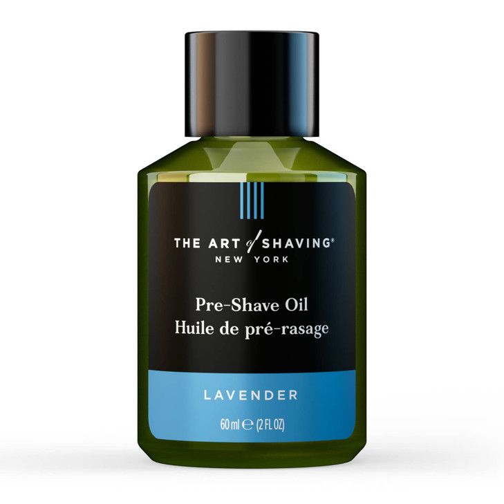 The Art of Shaving Pre Shave Beard Oil for Men, Protects Against Irritation and Razor Burn, Clinically Tested for Sensitive Skin, Lavender, 2 Oz