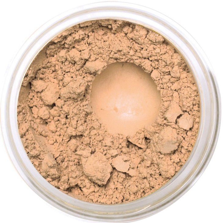 BellaTerra Cosmetics Mineral Powder Foundation  Nutmeg | Medium-Deep Warm Shade | Buildable Matte Mineral Coverage for a Smooth, Natural-Looking Fin