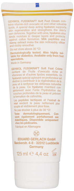 GEHWOL Soft Feet Cream, 4.4 Ounce (Pack of 1)