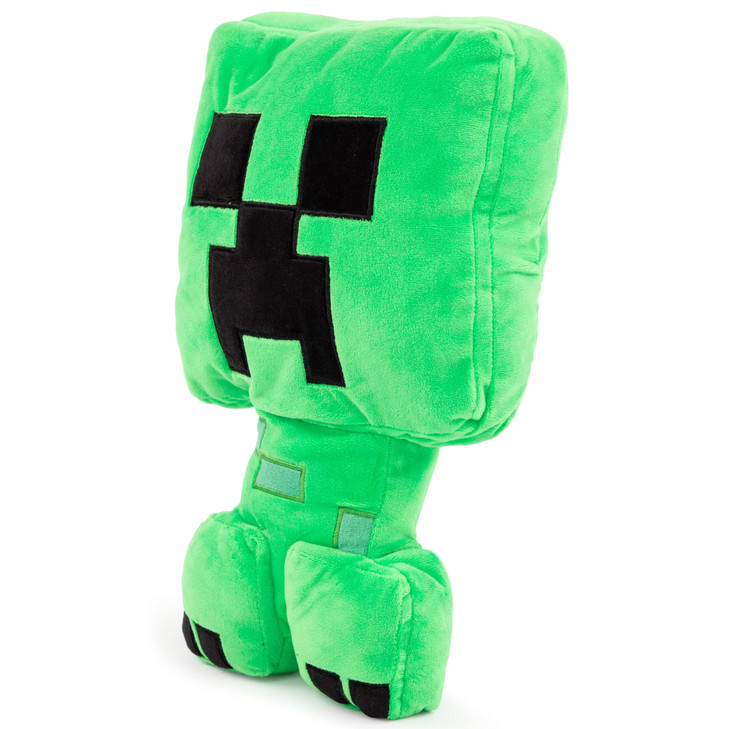 Jay Franco Minecraft Plush Stuffed Creeper Pillow Buddy - Super Soft Polyester Microfiber, Measures 16 inches x 8 inches