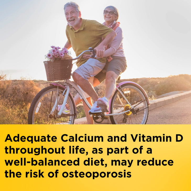 Nature Made Calcium 600 mg with Vitamin D3, Dietary Supplement for Bone Support, 120 Tablets (Pack of 3)