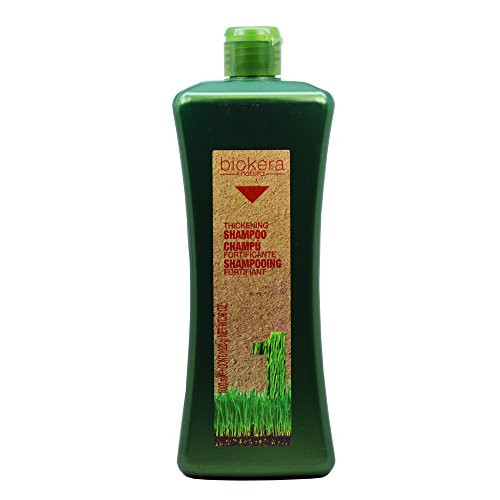 SALERM - Fortifying Shampoo - Biokera Natura Fortifying Shampoo - 1000 ml - with Ginseng and Ginkgo Biloba - Nourishes the Scalp - Helps Strengthen W